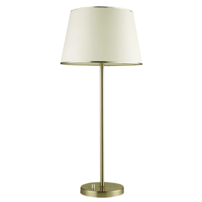 Klasická stolní lampa IBIS - 1xE14, 40W, patina / bílá