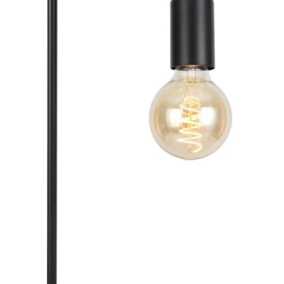Stolní lampa ve skandinávském stylu IZZY - 1xE27, 60W, černá