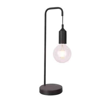 Stolní lampa LAREN - 1xE27, 40W, černá