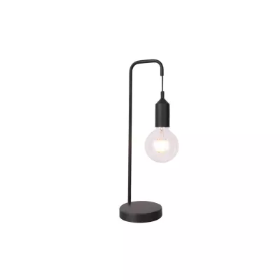 Stolní lampa LAREN - 1xE27, 40W, černá