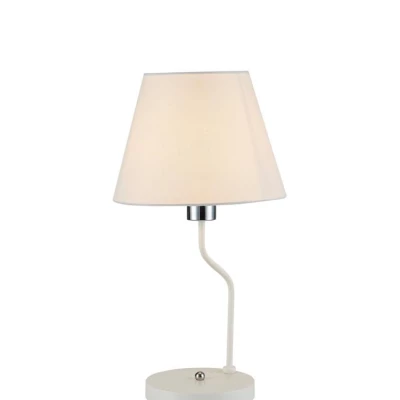 Stolní moderní lampa LUMINOR - 1xE14, 60W, bílá