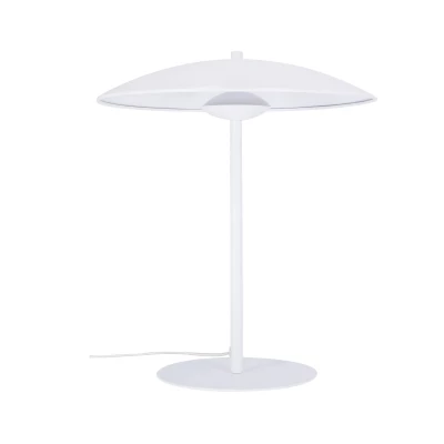 Stolní LED lampa ve skandinávském stylu LUND - 10,5W, 3000K (teplá bílá), bílá