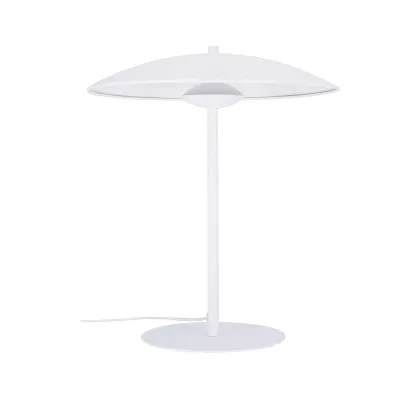 Stolní LED lampa ve skandinávském stylu LUND - 10,5W, 3000K (teplá bílá), bílá
