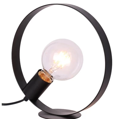 Stolní lampa ve skandinávském stylu NEXO - 1xE27, 40W, černá
