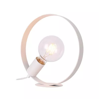 Stolní lampa ve skandinávském stylu NEXO - 1xE27, 40W, bílá