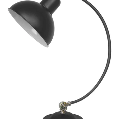 Stolní retro lampička OLD - 1xE27, 40W, černá