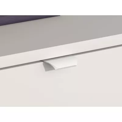 VÝPRODEJ - Psací stůl ARANA - bílý / dub castello / grafitový