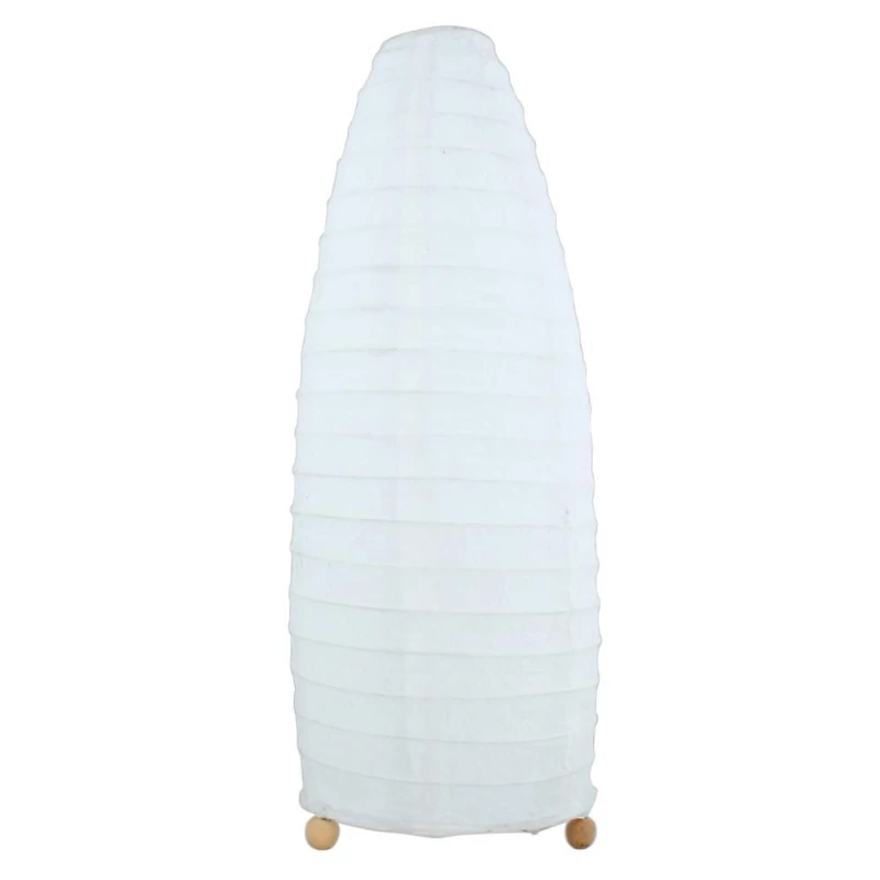 Stolní papírová lampa PAPIRUS - 1xE14, 40W, bílá