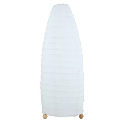 Stolní papírová lampa PAPIRUS - 1xE14, 40W, bílá