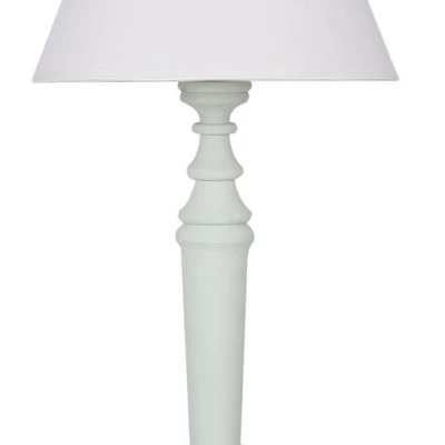 Moderní stolní lampa PASTELLIO - 1xE14, 40W, mátová / bílá