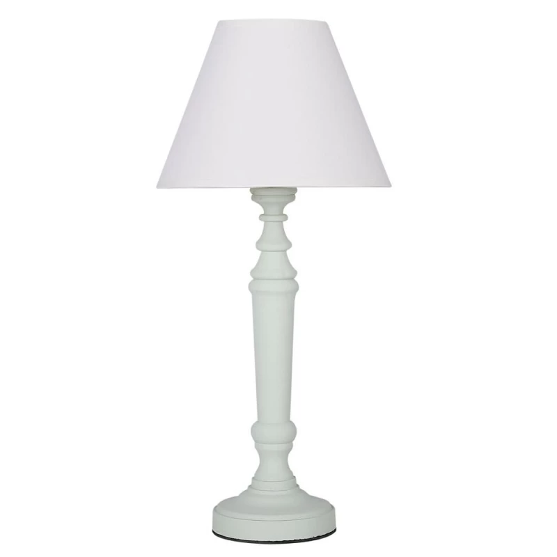Moderní stolní lampa PASTELLIO - 1xE14, 40W, mátová / bílá