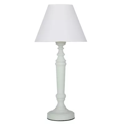 Moderní stolní lampa PASTELLIO - 1xE14, 40W, mátová / bílá