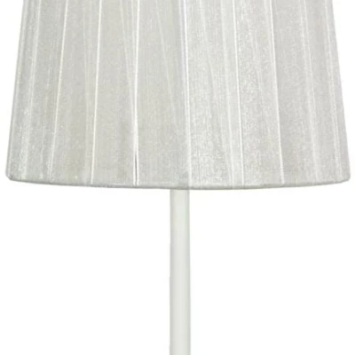 Moderní stolní lampa RIFASA - 1xE14, 40W, bílá