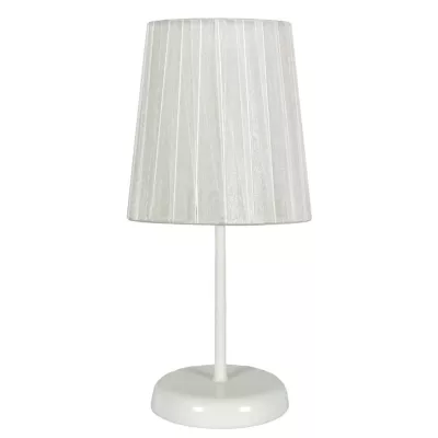 Moderní stolní lampa RIFASA - 1xE14, 40W, bílá