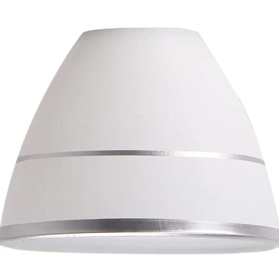 Náhradní stínidlo k osvětlení ELF - chromované / bílé