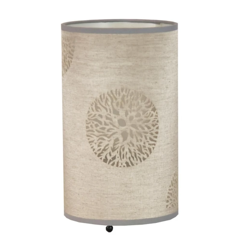 Stolní lampička v boho stylu PERLA - 1xE14, 40W, béžová