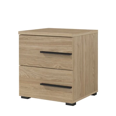 VÝPRODEJ - Noční stolek CLYDE - dub olejovaný, pravý