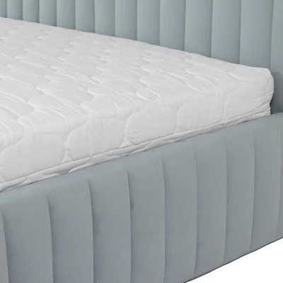 VÝPRODEJ - Manželská postel s úložným prostorem 180x200 GRINGO - béžová