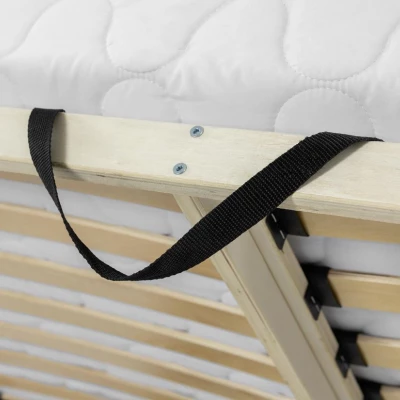 VÝPRODEJ - Manželská postel s úložným prostorem 180x200 GRINGO - béžová