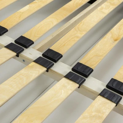 VÝPRODEJ - Manželská postel s úložným prostorem 180x200 GRINGO - béžová