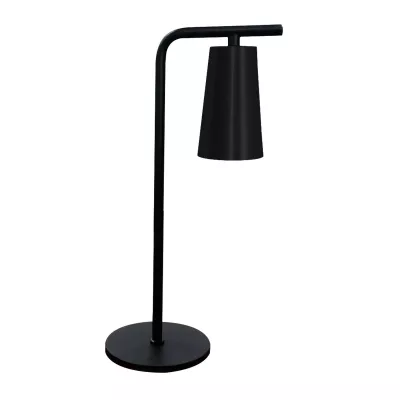 Stolní lampa k posteli SIDER - 1xGU10, 15W, černá