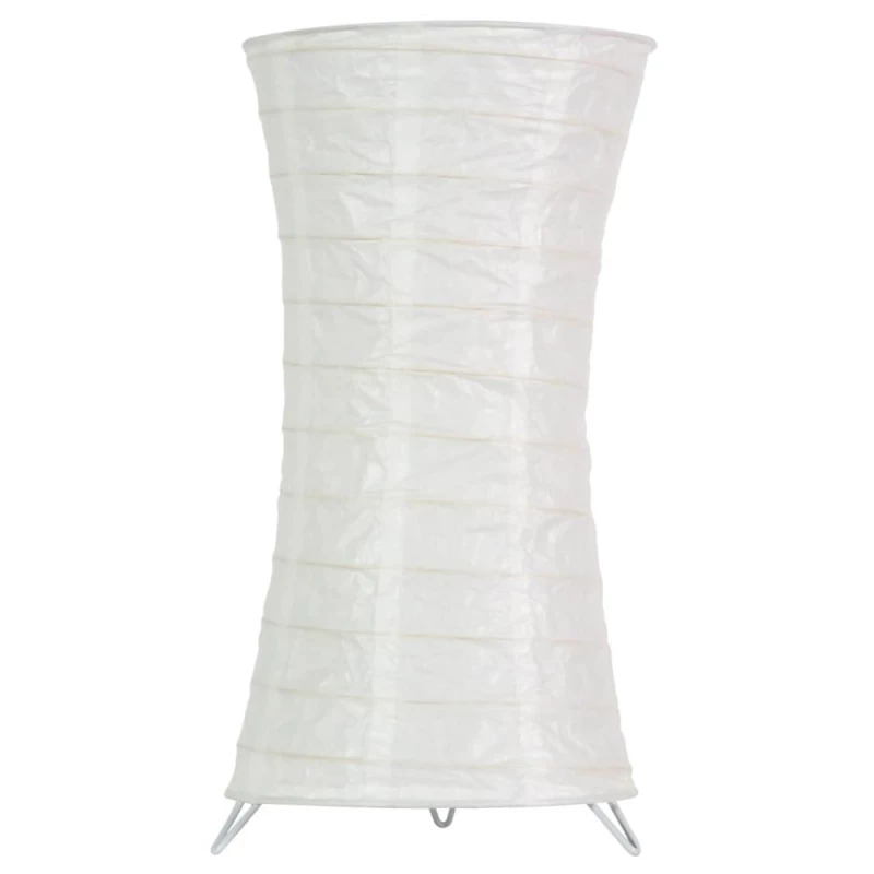 Papírová stolní lampa TAI 1 - 1xE14, 40W, bílá