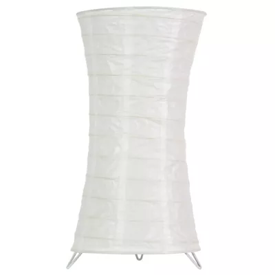 Papírová stolní lampa TAI 1 - 1xE14, 40W, bílá
