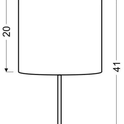 Stolní lampa imitující dřevo TIMBER - 1xE27, 60W, dub