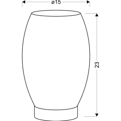 Stolní designová lampa VENUS - 1xE27, 60W, černá / zlatá