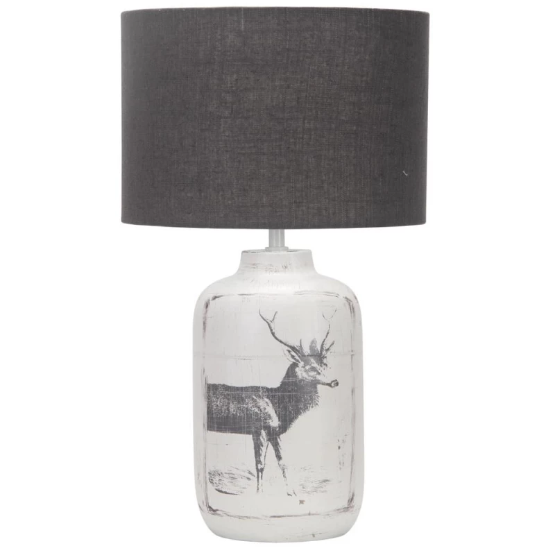 Stolní lampička WALIA - 1xE27, 60W, černá / stříbrná