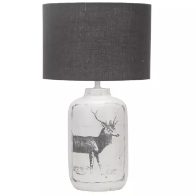 Stolní lampička WALIA - 1xE27, 60W, černá / stříbrná