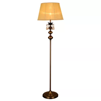 Stojací lampa v klasickém stylu ADONIS - 1xE27, 60W, patina