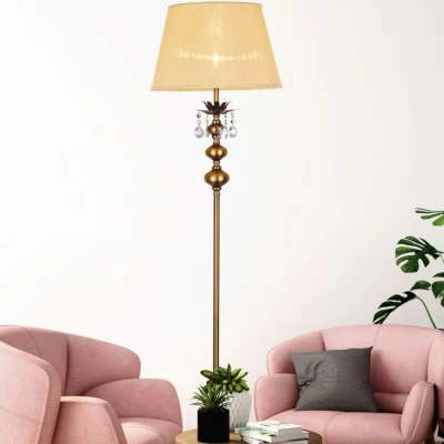 Stojací lampa v klasickém stylu ADONIS - 1xE27, 60W, patina