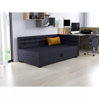 VÝPRODEJ - Jednolůžková postel 80x195 NENCI PLUS 1 - grafitová