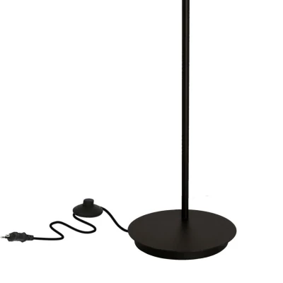 Moderní stojací lampa se čtecím LED ramenem BENDI - 1xE27, 40W + LED 3W, 4000K (denní bílá), černá / zelená