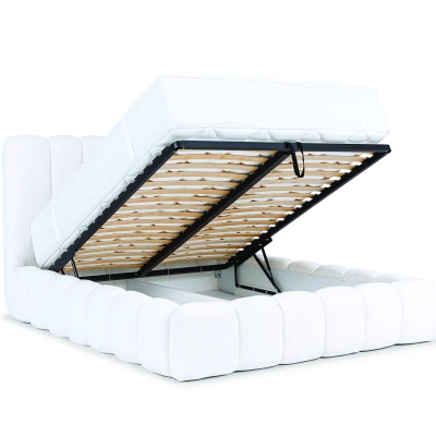 VÝPRODEJ - Manželská postel 180x200 ZOLY - oranžová