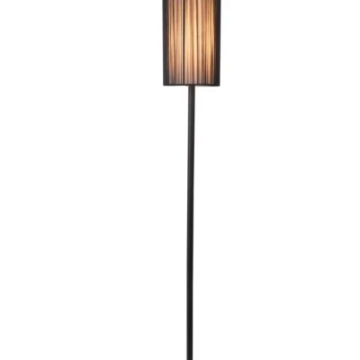 Moderní stojací lampa KIOTO - 1xE27, 40W, černá