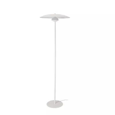 Stojací LED lampa ve skandinávském stylu LUND - 16W, 3000K (teplá bílá), bílá
