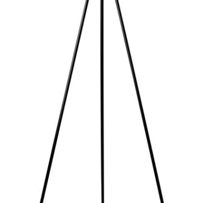 Designová stojací lampa TRIANO - 1xE27, 60W, černá