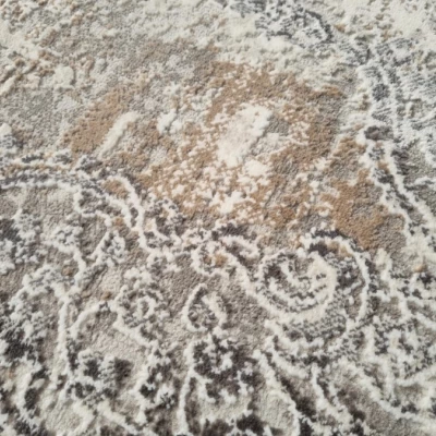 VÝPRODEJ - Kusový koberec 120x170 cm STEFANO - béžový / zlatý