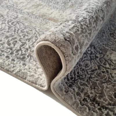 VÝPRODEJ - Kusový koberec 120x170 cm STEFANO - béžový / zlatý