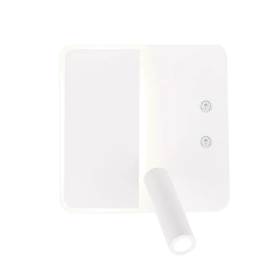 Nástěnné moderní LED osvětlení ALMA - 6W+3W, 4000K (denní bílá), bílé