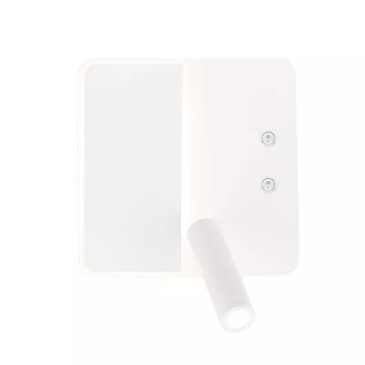 Nástěnné moderní LED osvětlení ALMA - 6W+3W, 4000K (denní bílá), bílé