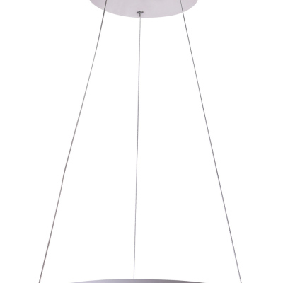 Závěsný designový LED lustr na lanku LAUREANO, bílý