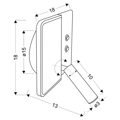 Nástěnné moderní LED osvětlení ALMA - 6W+3W, 4000K (denní bílá), bílé