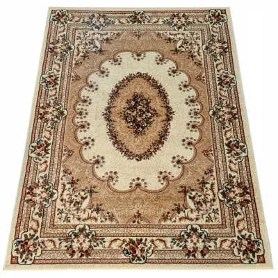 VÝPRODEJ - Klasický kusový koberec 200x300 cm LUCHO - krémový