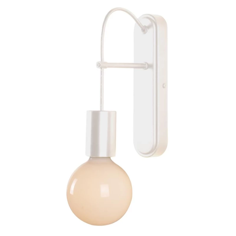 Industriální nástěnné svítidlo ALTO - 1xE27, 40W, matné bílé