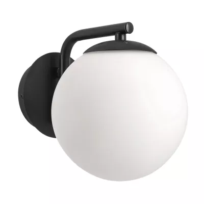 Moderní nástěnné osvětlení AMADEO - 1xE14, 40W, černé / bílé