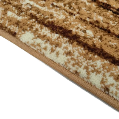 VÝPRODEJ - Kusový koberec 120x170 cm LUKEN abstraktní - béžový