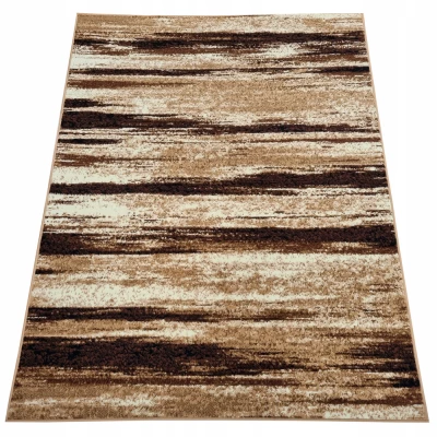 VÝPRODEJ - Kusový koberec 120x170 cm LUKEN abstraktní - béžový